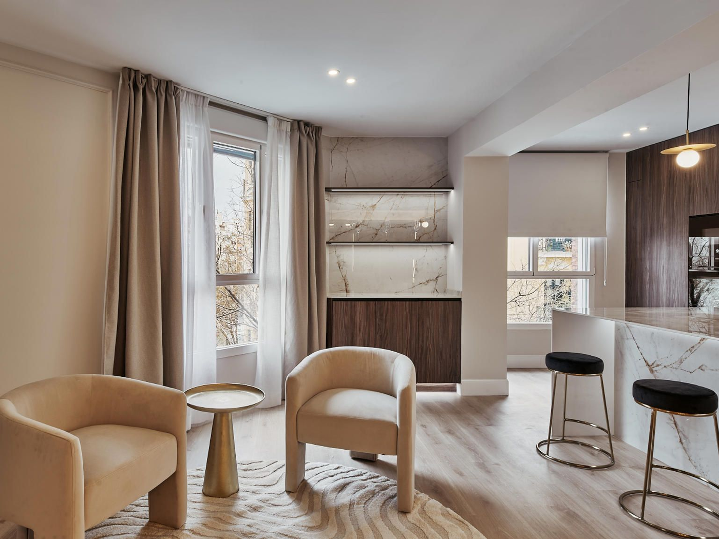 Balcones exteriores y diseño funcional en Goya