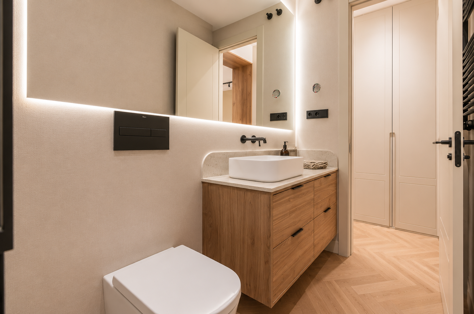 Elegant Lista Madrid apartment combining classic architecture and contemporary style