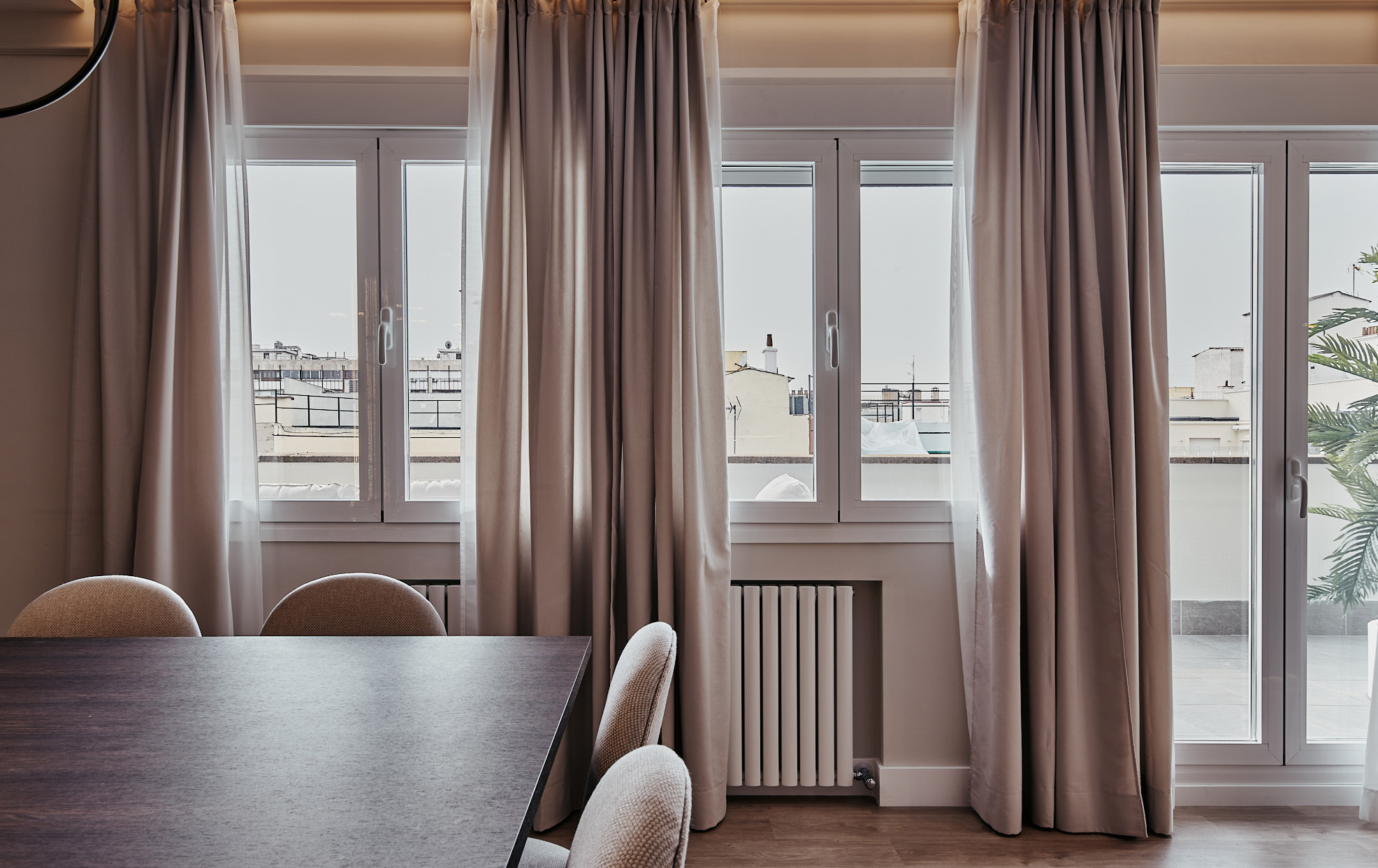 Terraza de 55 m² sobre los tejados de Lista
