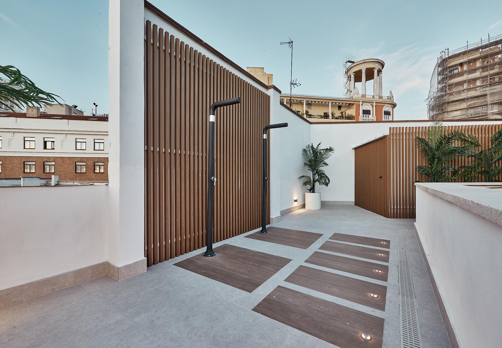 Luxury penthouse in Madrid City Centre with a 301 sqm private terrace