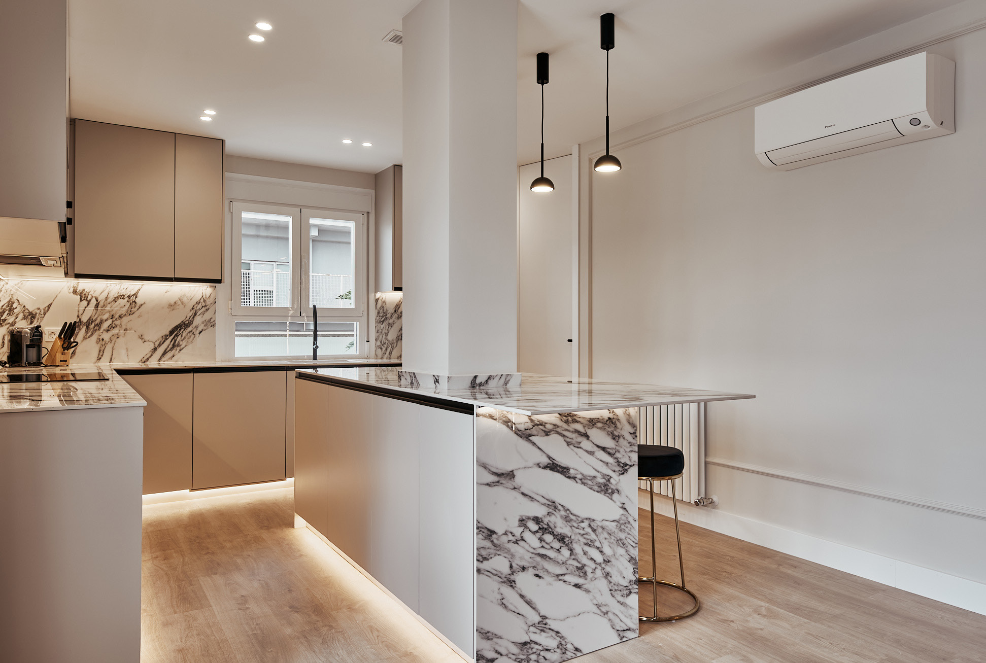 Terraza de 55 m² sobre los tejados de Lista