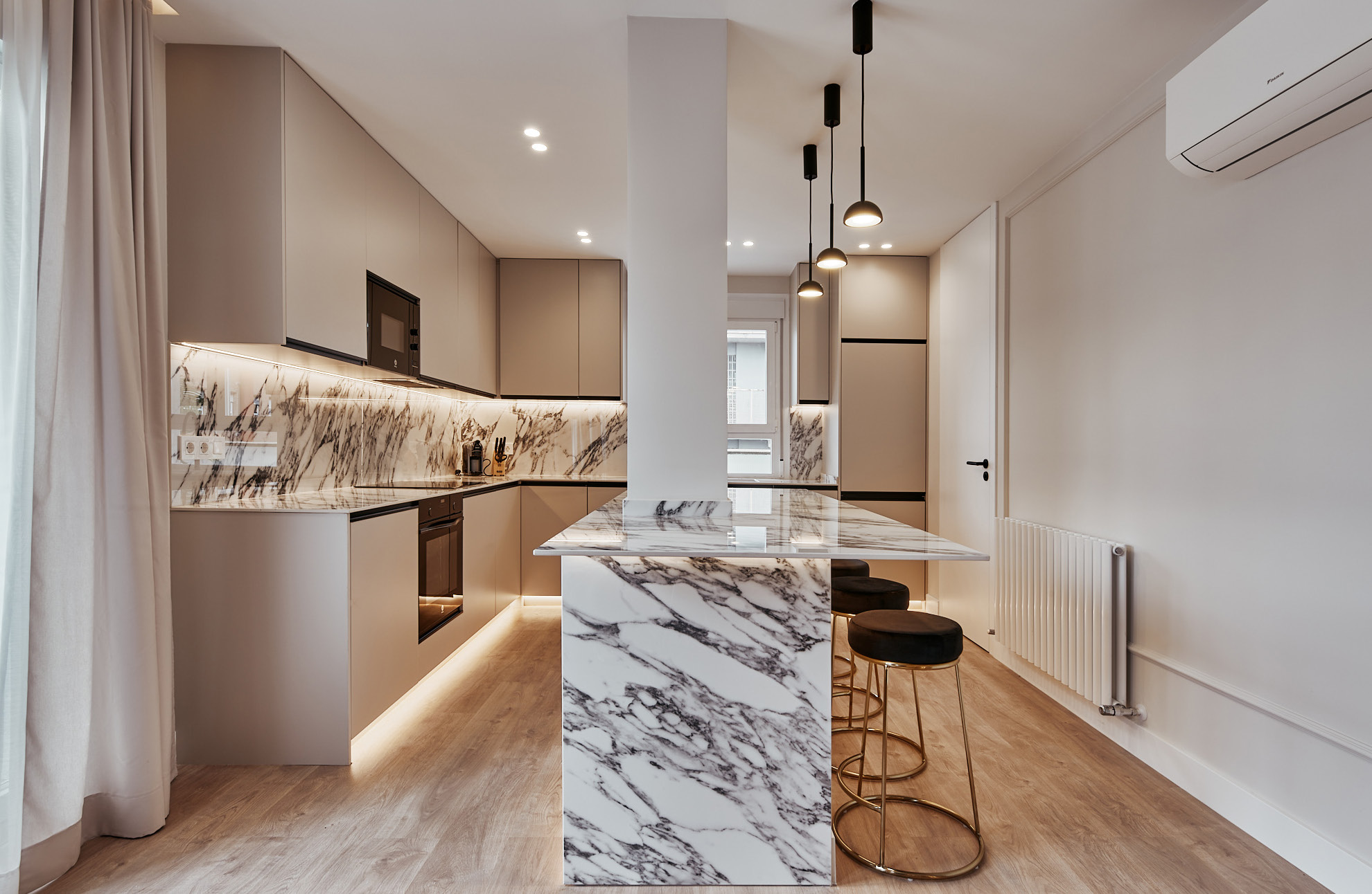 Terraza de 55 m² sobre los tejados de Lista