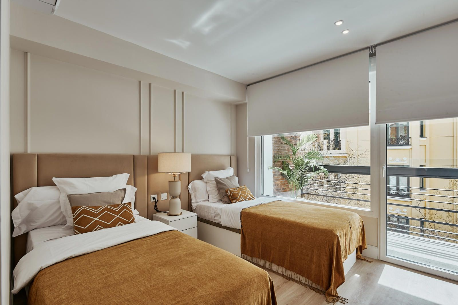 Balcones exteriores y diseño funcional en Goya