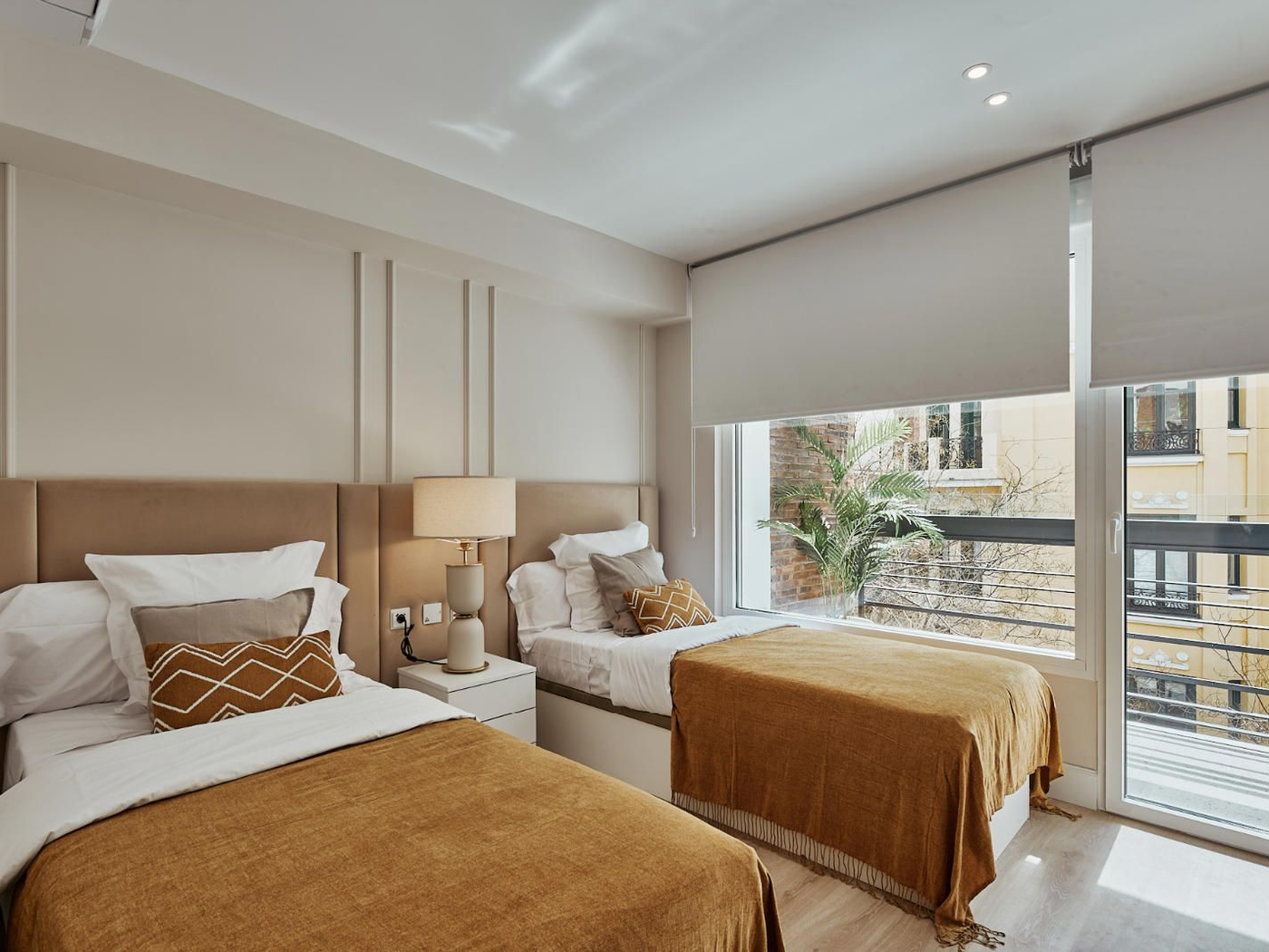 Balcones exteriores y diseño funcional en Goya