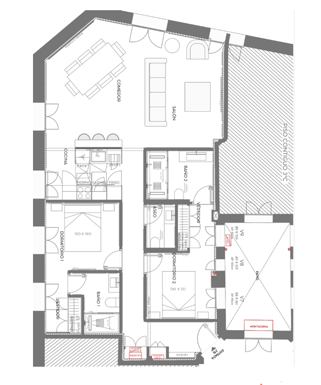 Plano de la propiedad