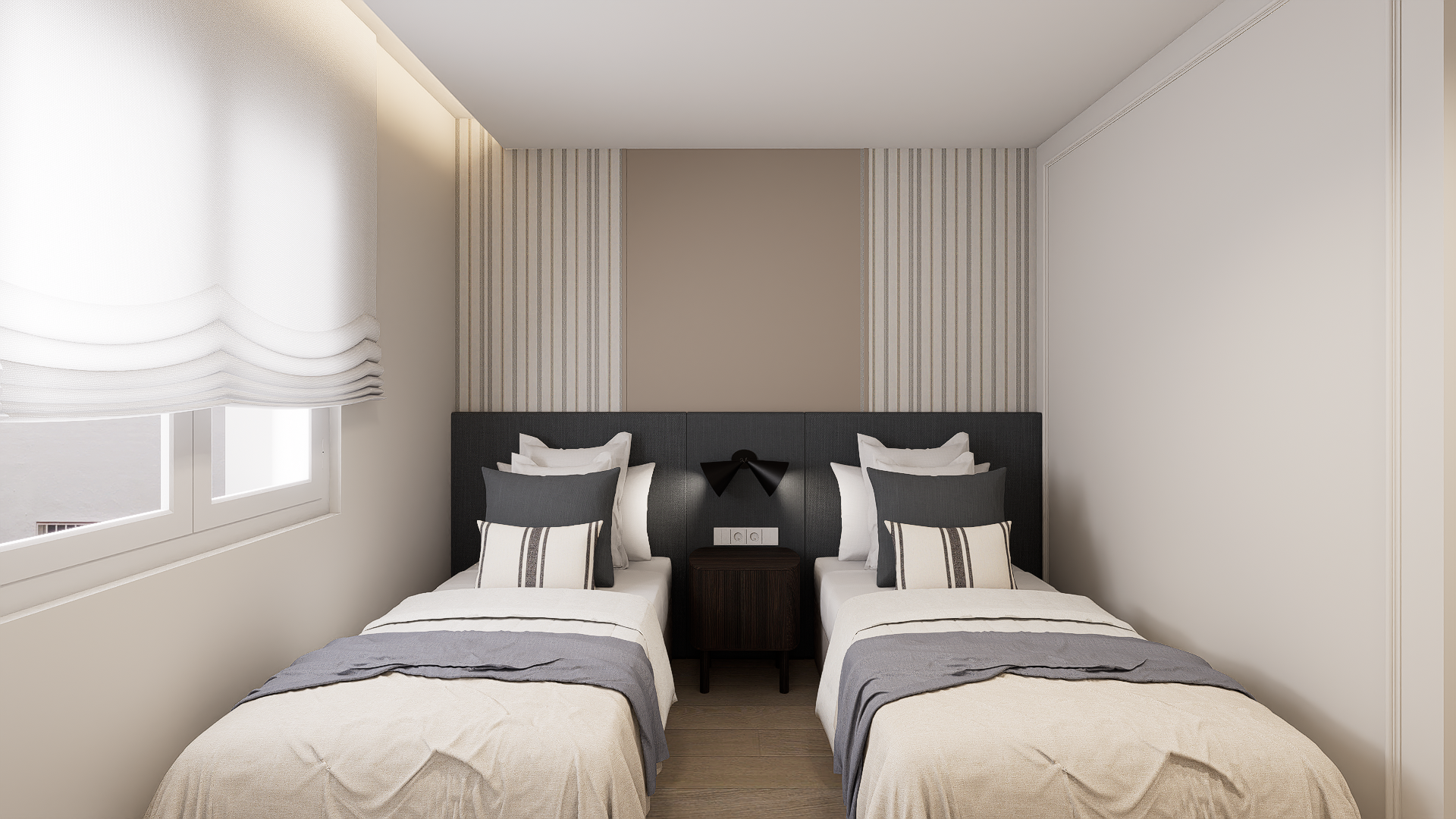 Luxury residence in Retiro Madrid with three bedrooms and a full renovation