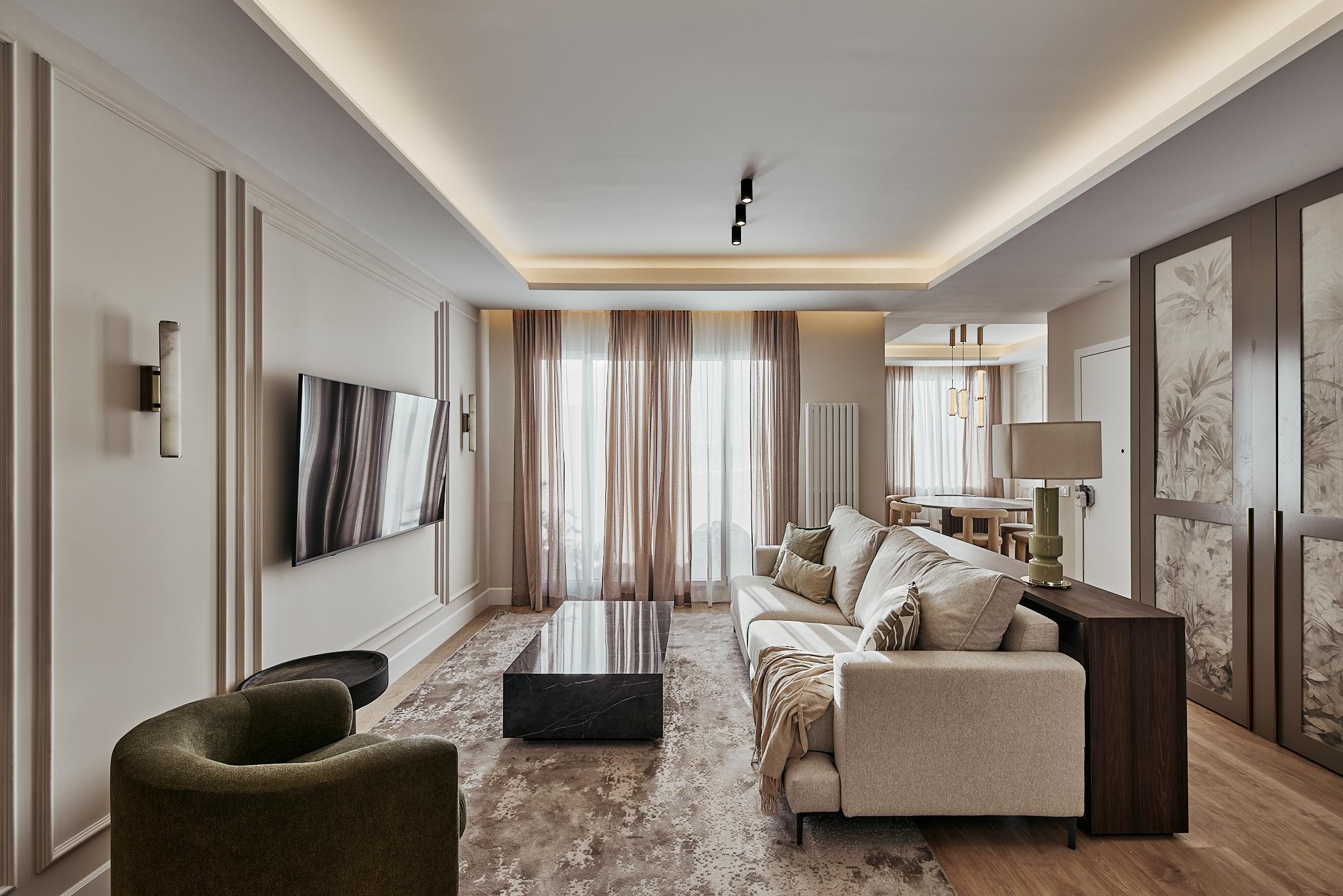 Luxury penthouse in Madrid City Centre with a 301 sqm private terrace