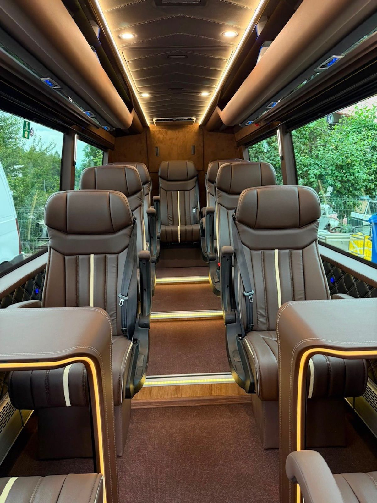 Mercedes-Benz Luxury Sprinter — interior view 1