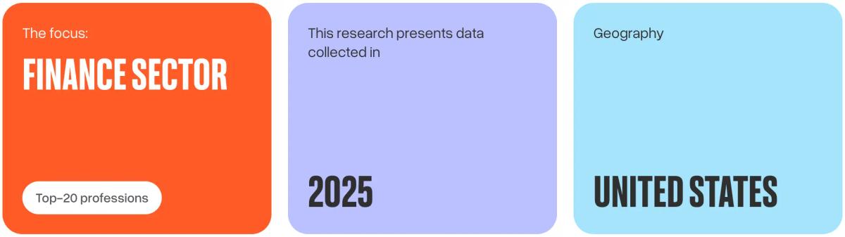 the focus: finance sector. 2025. geography - united states