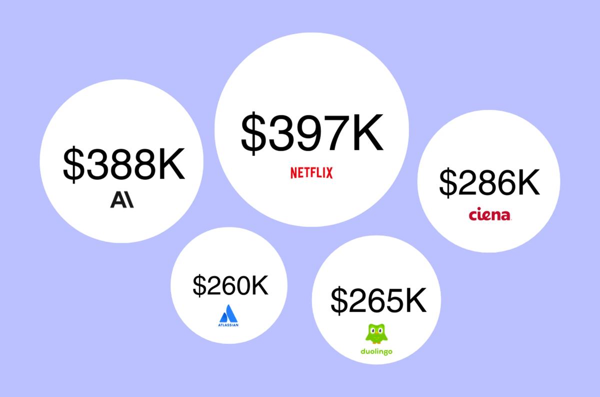 Top paying companies in the US IT sector