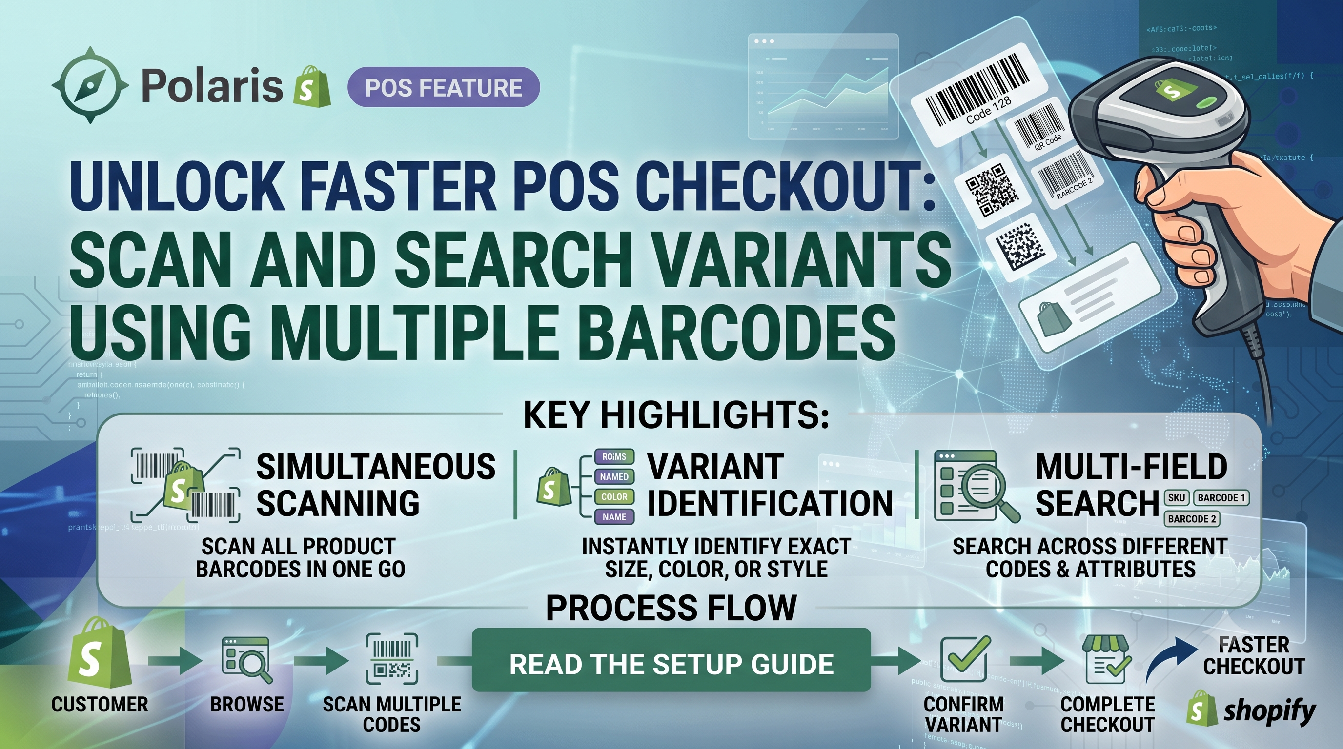Unlock Faster POS Checkout: Scan and Search Variants Using Multiple Barcodes