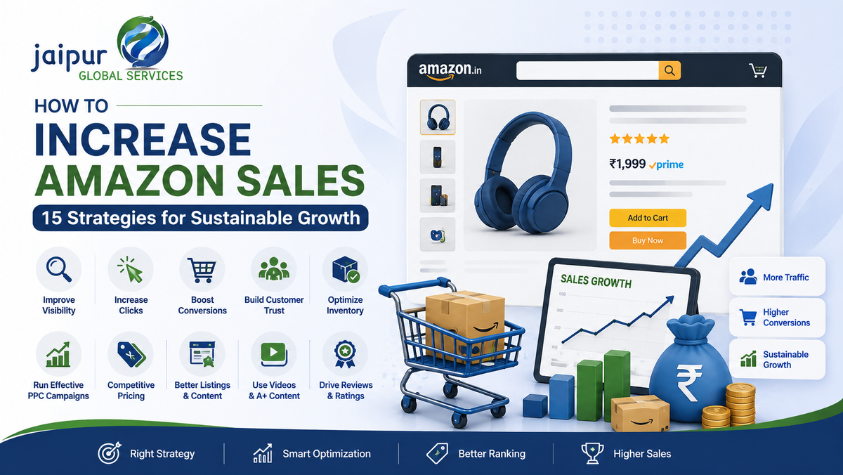 How to Increase Amazon Sales: 15 Strategies for Sustainable Growth