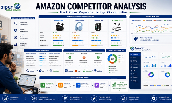 Amazon Competitor Analysis: How to Track Prices, Keywords, Listings and Sales Opportunities
