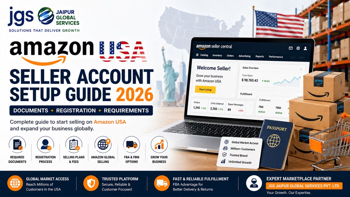 Amazon Seller Account Setup USA: How to Create Your Account and Start Selling