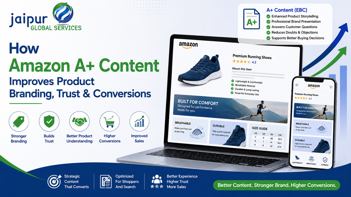 How A+ Content Improves Product Branding, Trust & Conversions