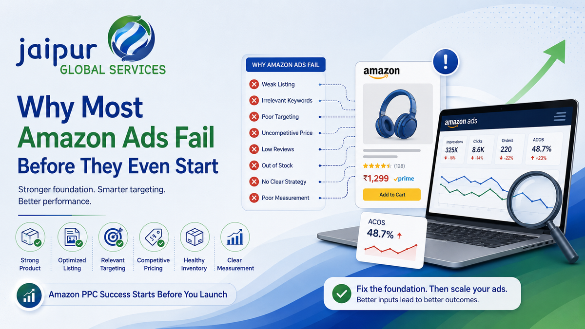 Why Most Amazon Ads Fail Before They Even Start: A Guide to Better PPC Strategy