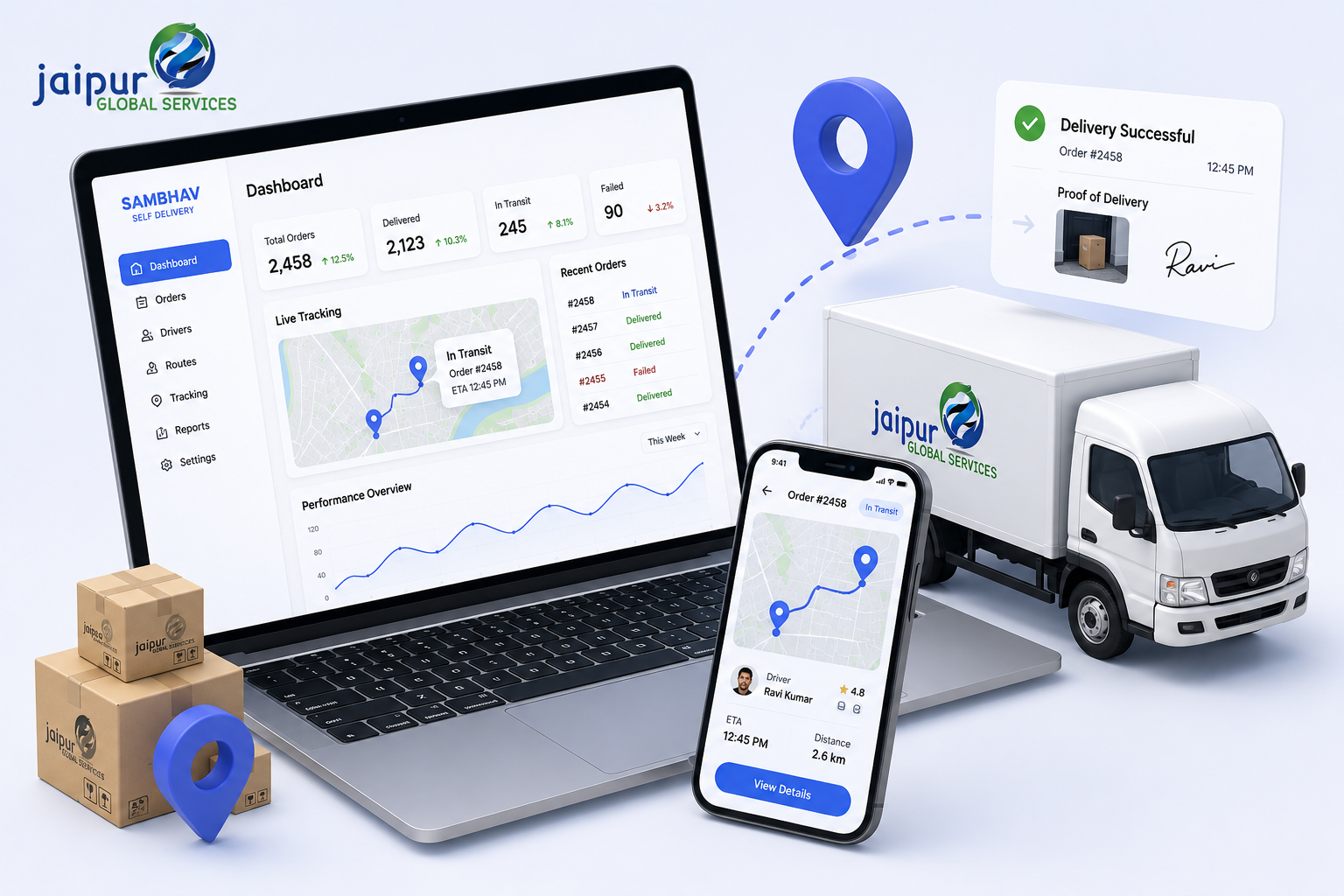 Delivery Illustration