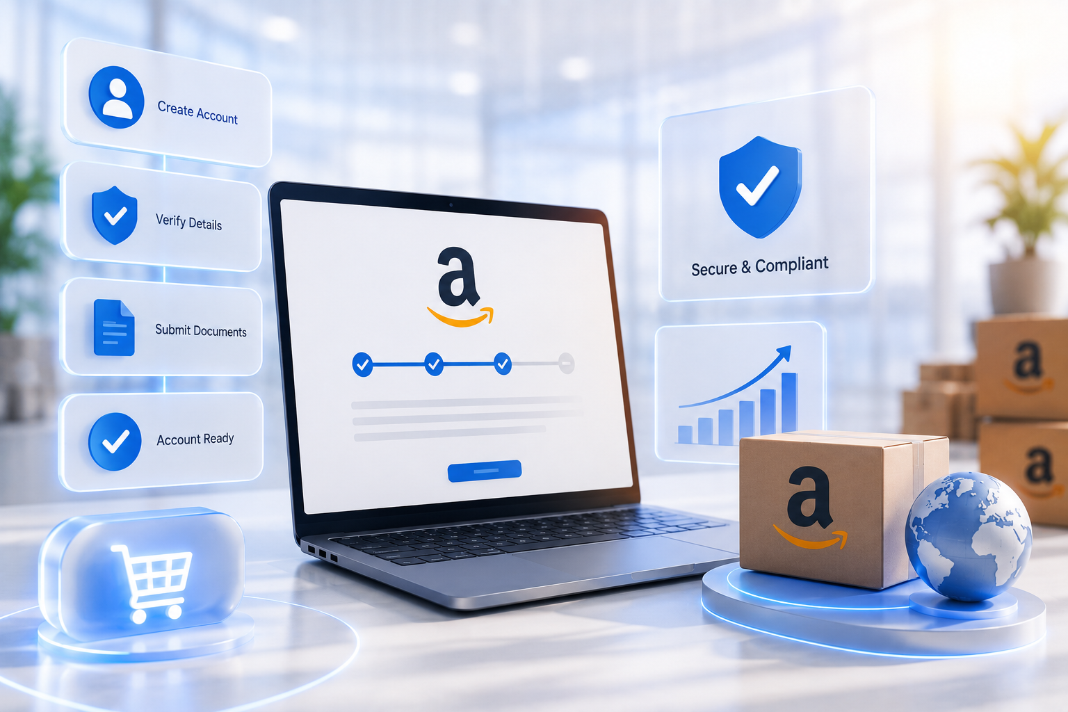 Start selling on Amazon without complexity