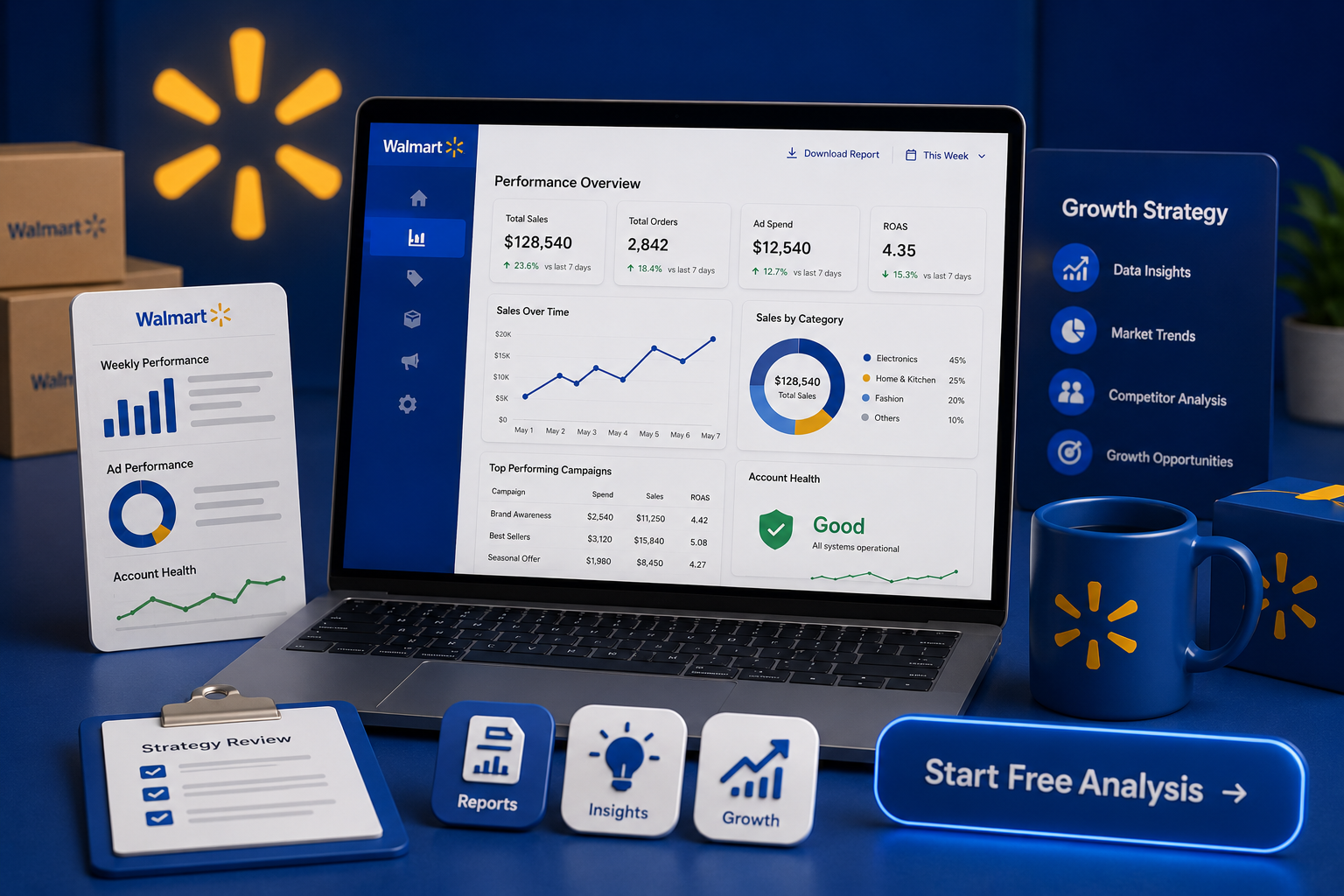 Data-Driven Reporting & Growth Strategy