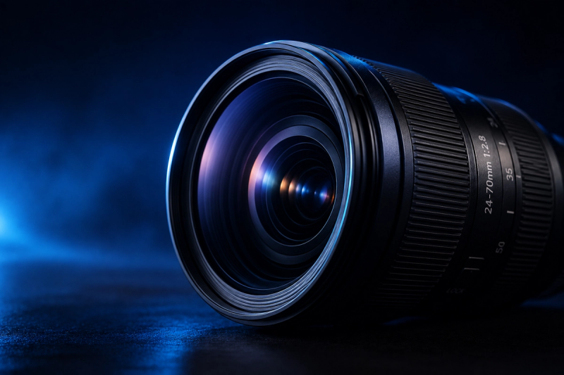 Cinematic camera lens