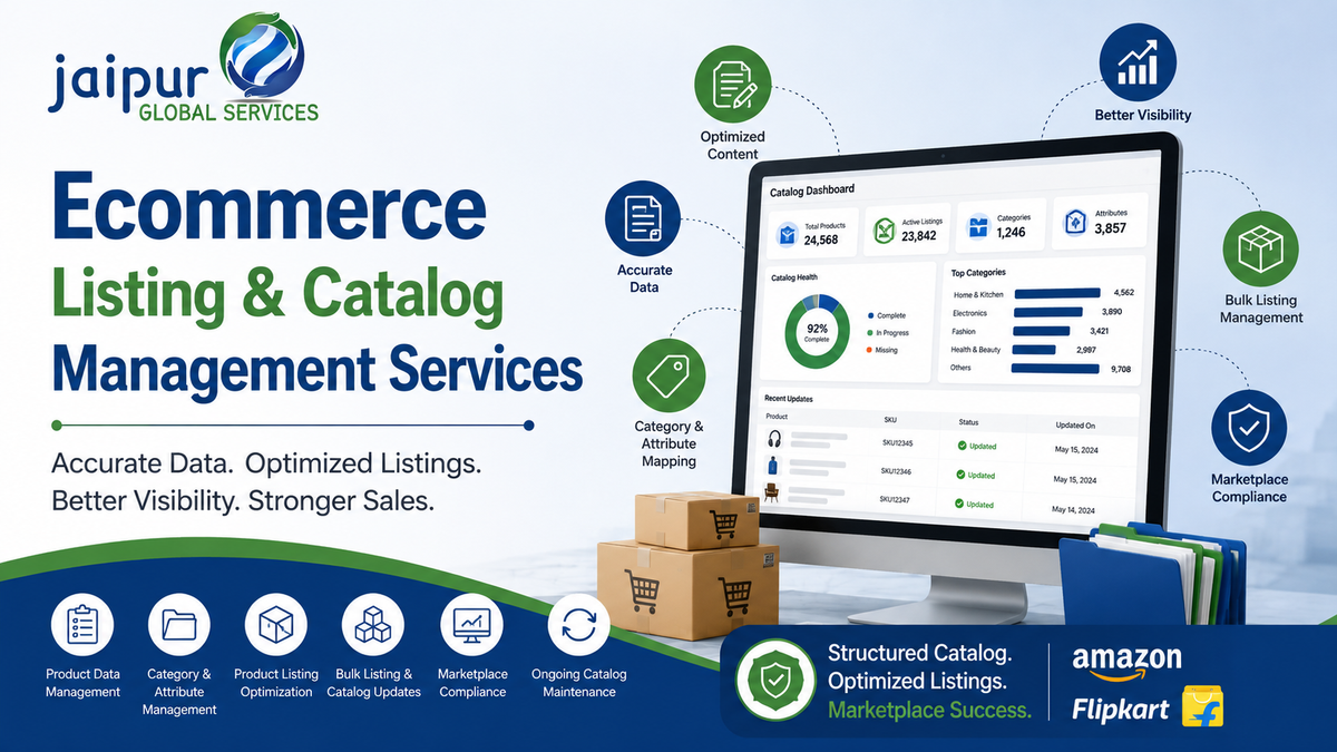 Ecommerce Listing & Catalog Management Services