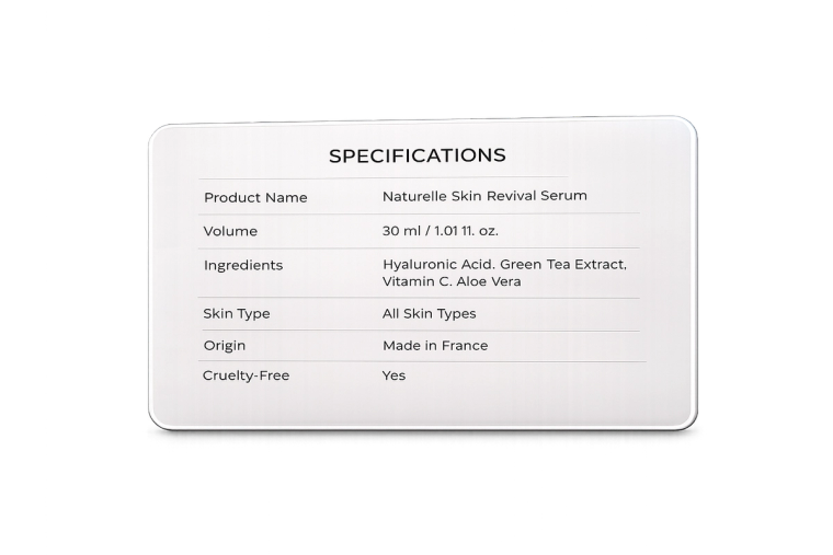 Specifications module