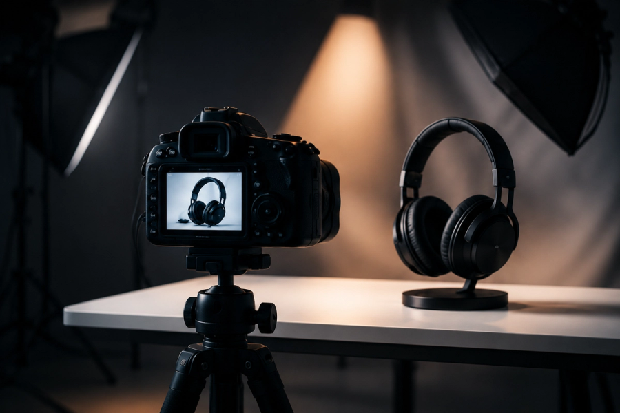 Product photography studio