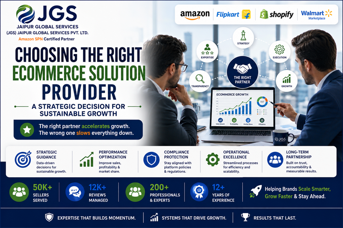 Why Choosing the Right E-Commerce Solution Provider Is Critical for Sustainable Growth