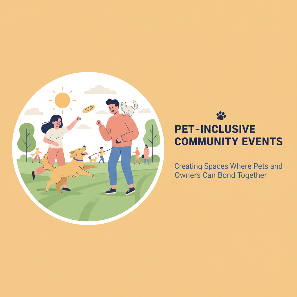 Pet-Inclusive Community Events: Creating Spaces Where Pets and Owners Bond