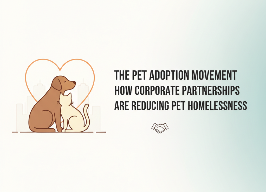 The Pet Adoption Movement: How Corporate Partnerships Are Reducing Pet Homelessness