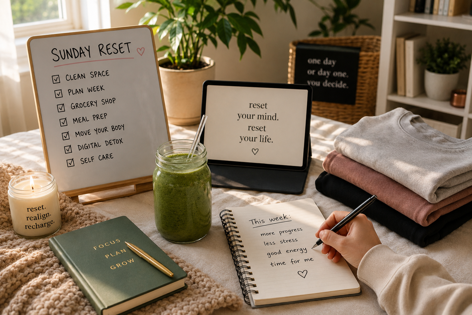 Why Sunday Reset Routines Are Taking Over TikTok