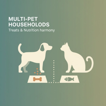 Managing Treats and Nutrition for Dogs and Cats in Multi-Pet Households