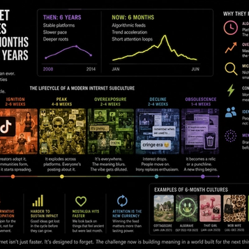 Why Internet Subcultures Now Last 6 Months Instead of 6 Years