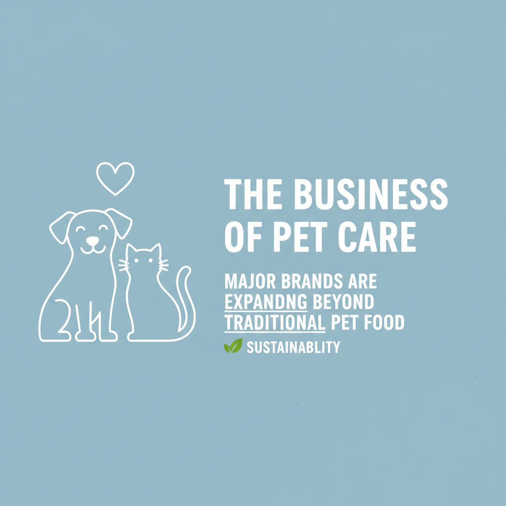 The Business of Pet Care: How Major Brands Expand Beyond Pet Food