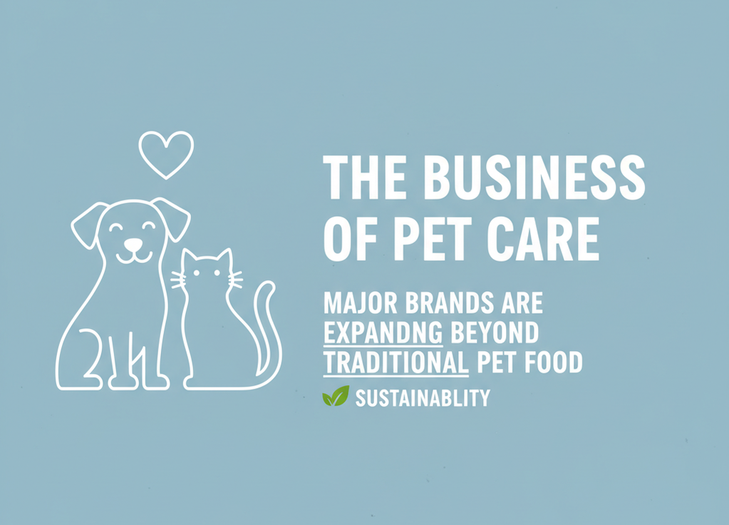 The Business of Pet Care: How Major Brands Expand Beyond Pet Food