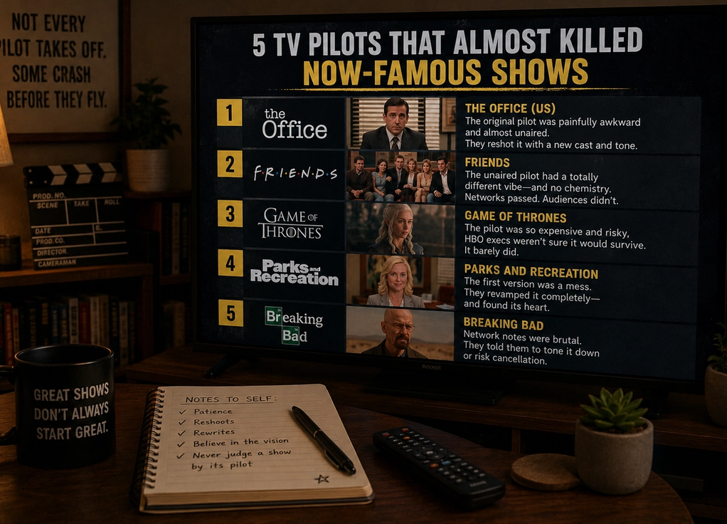 5 TV Pilots That Almost Killed Now-Famous Shows