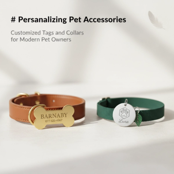 Personalizing Pet Accessories: Customized Tags and Collars for Modern Pet Owners