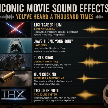 5 Iconic Movie Sound Effects You’ve Heard a Thousand Times