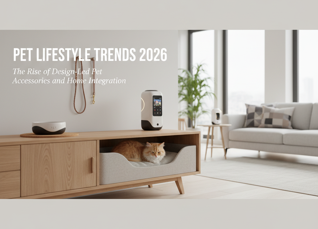 Pet Lifestyle Trends 2026: The Rise of Design-Led Pet Accessories and Home Integration