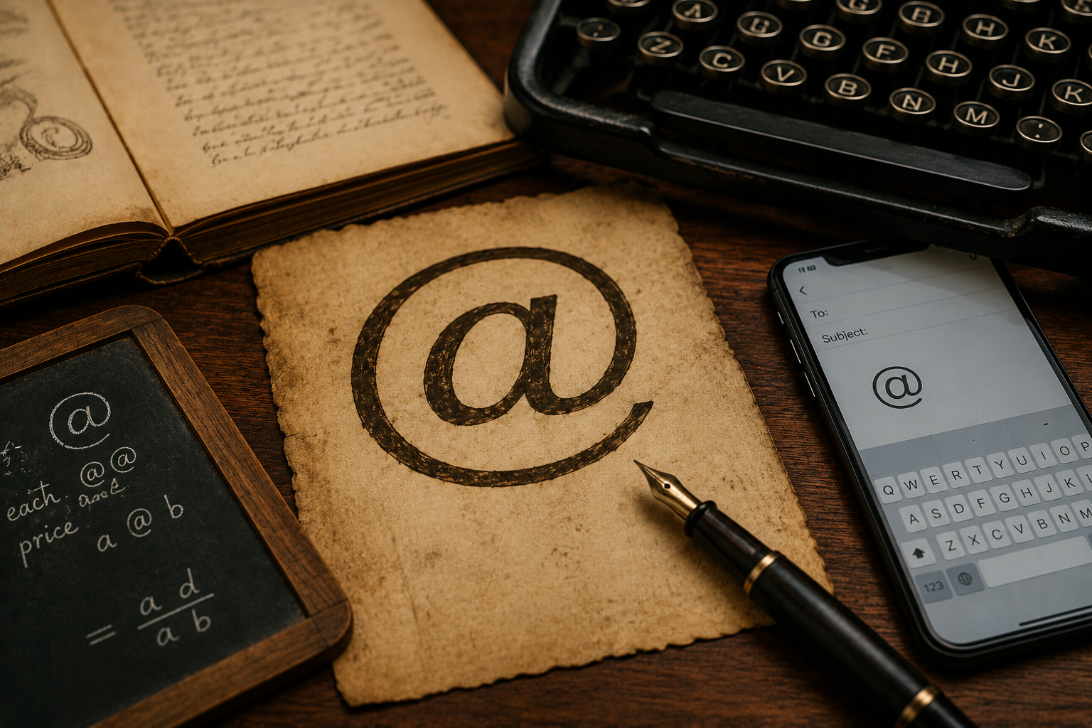 The Wild Story Behind the @ Symbol