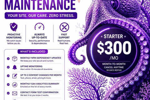 Monthly Maintenance - Starter
