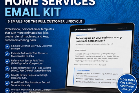 Home Services Email Kit