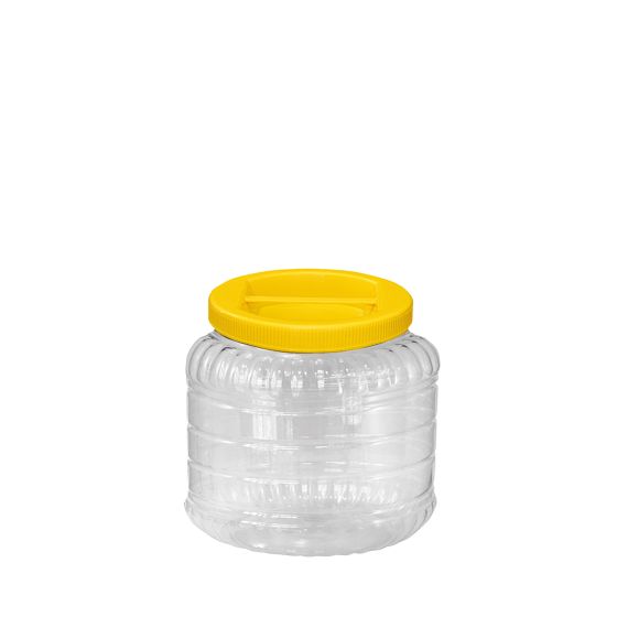Βάζο PET 1lt με καπάκι, συσκευασία 84 τμχ - γεωπονικά εφόδια Ξάνθη | Ζουμπούλη Χ. Ειρήνη