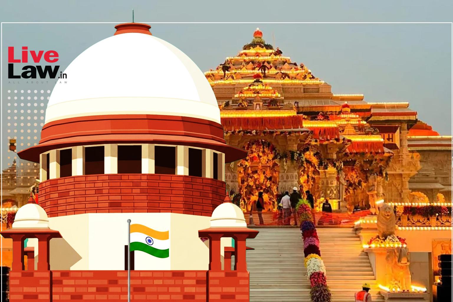 Supreme Court building in New Delhi, India, with people and cars outside