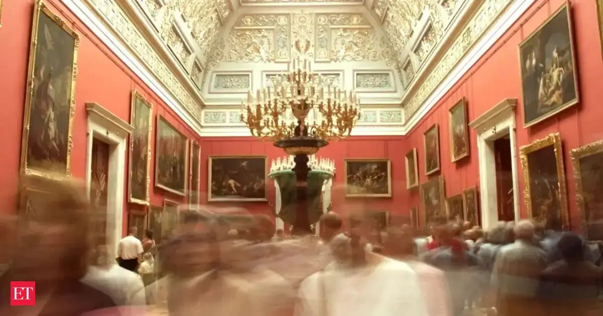 To Russia, with love: Indian contemporary art arrives at the Hermitage that houses masterpieces by Rembrandt and Raphael