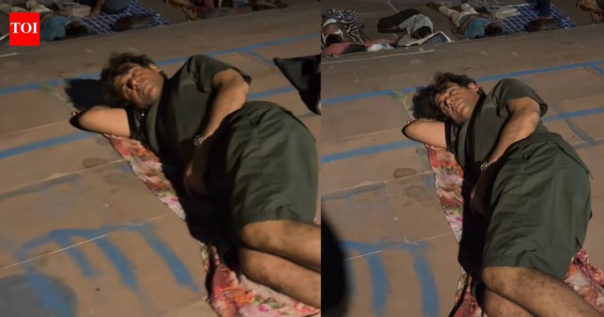 Sunil Grover sleeps on a riverbank among devotees, shares serene glimpse of a simple night under the stars