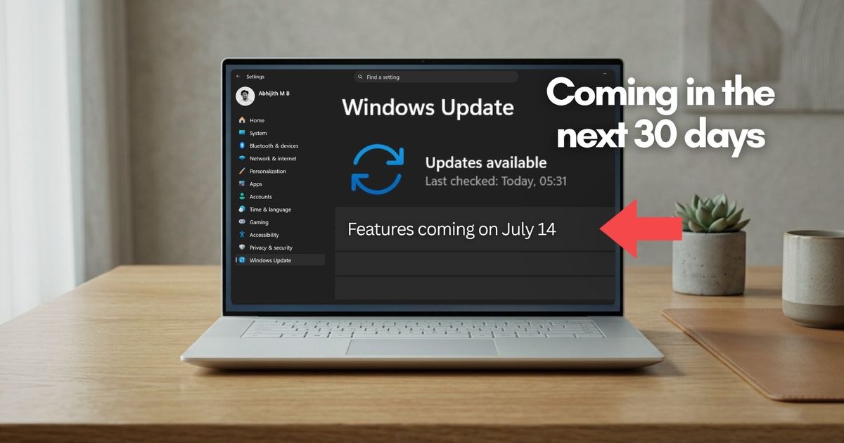 Microsoft reveals 5 long-overdue Windows 11 features arriving in 30 days, no AI required