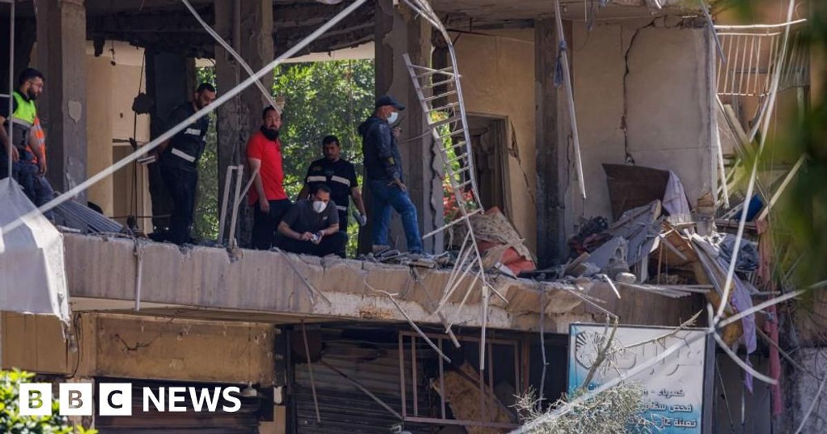 Lebanon says three killed in Israeli strike on Beirut suburb