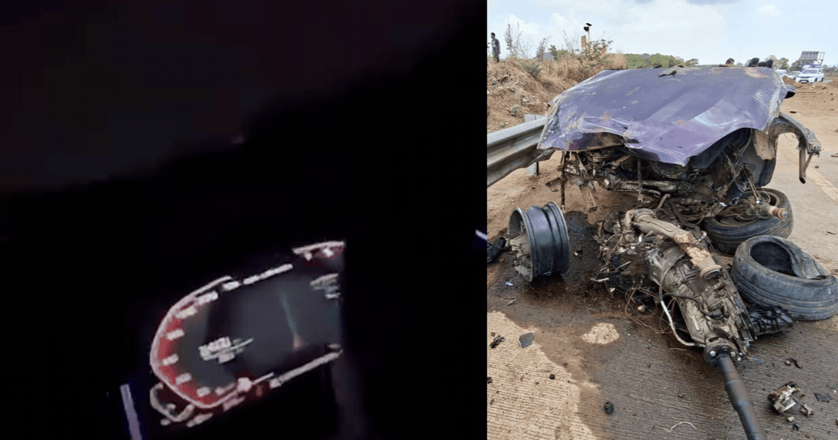 'Social media post shows car hitting 251 kmph': 2 killed in high-speed BMW crash on Delhi-Mumbai Expressway