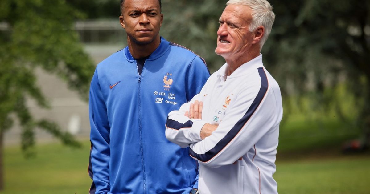 Deschamps, sarcastically: “I must be stupid to play Mbappe in the center”